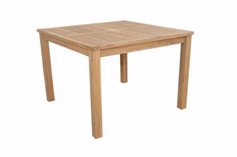 Anderson Teak Montage 42 Inch Square Teak Bar Table — product image 1 of 2