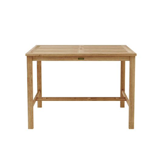 Anderson Teak Windsor 59 Inch Square Bar Table — product image 2 of 3