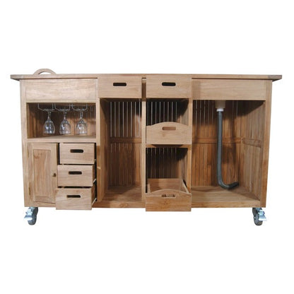 Anderson Teak Safari Bar Table — product image 1 of 7