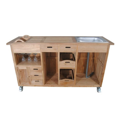 Anderson Teak Safari Bar Table — product image 2 of 7