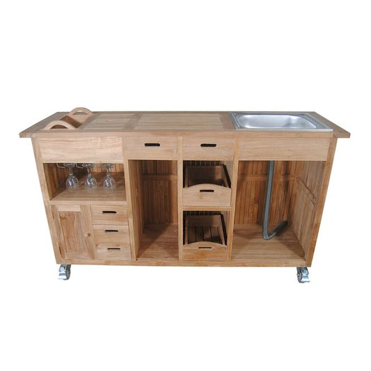 Anderson Teak Safari Bar Table — product image 2 of 7