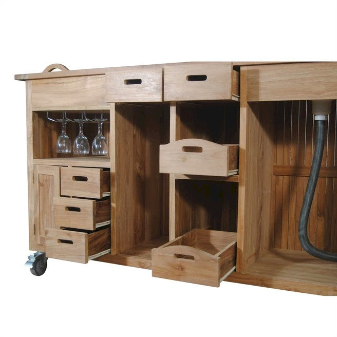 Anderson Teak Safari Bar Table — product image 3 of 7
