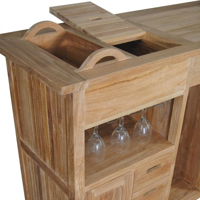 Anderson Teak Safari Bar Table — product image 6 of 7