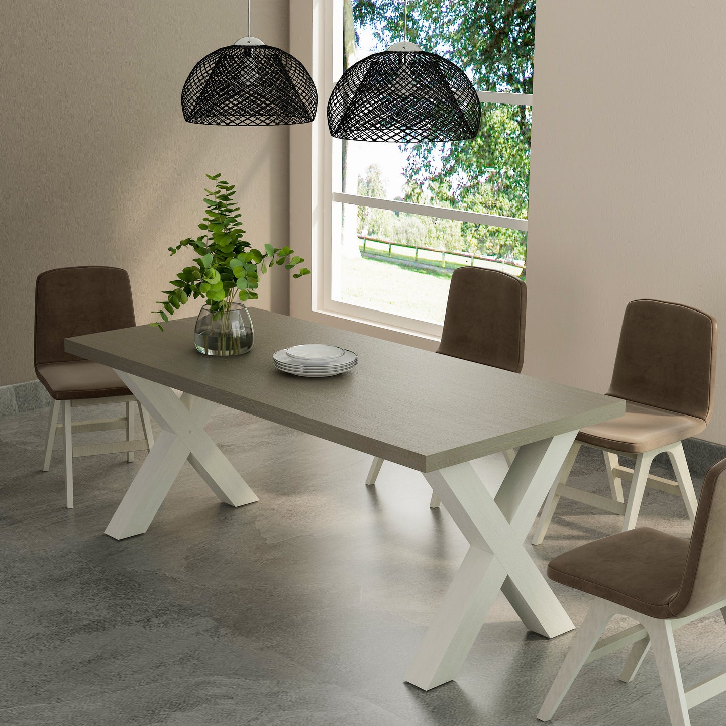 Anderson Teak Milwaukee Dining Table — product image 1 of 3