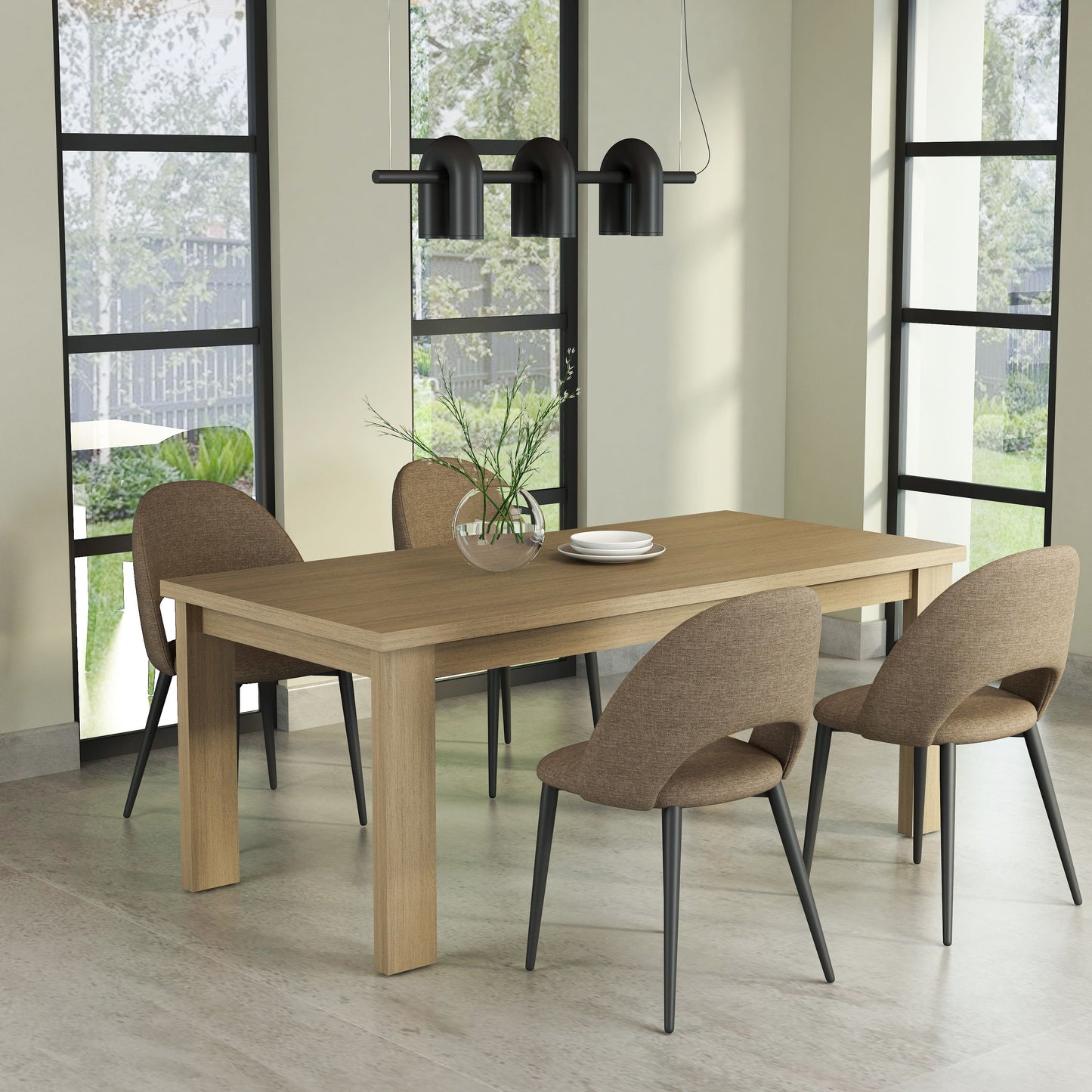 Anderson Teak Brentford Dining Table Light Brown — product image 2 of 3