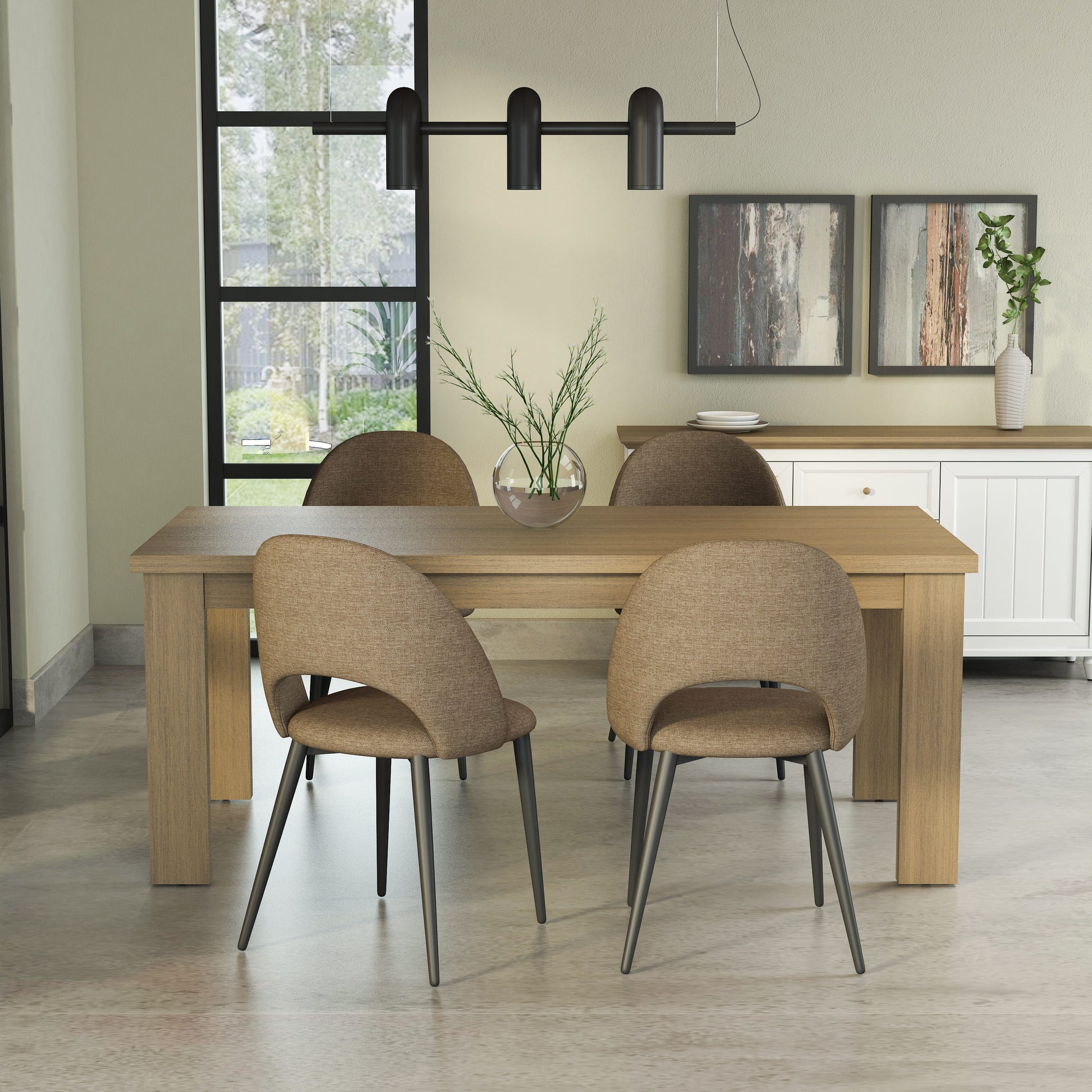 Anderson Teak Brentford Dining Table Light Brown — product image 3 of 3
