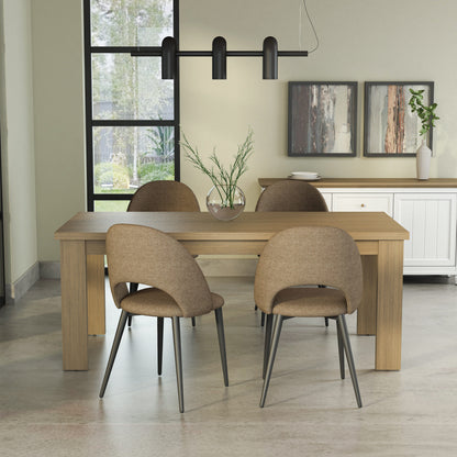 Anderson Teak Brentford Dining Table Light Brown — product image 3 of 3