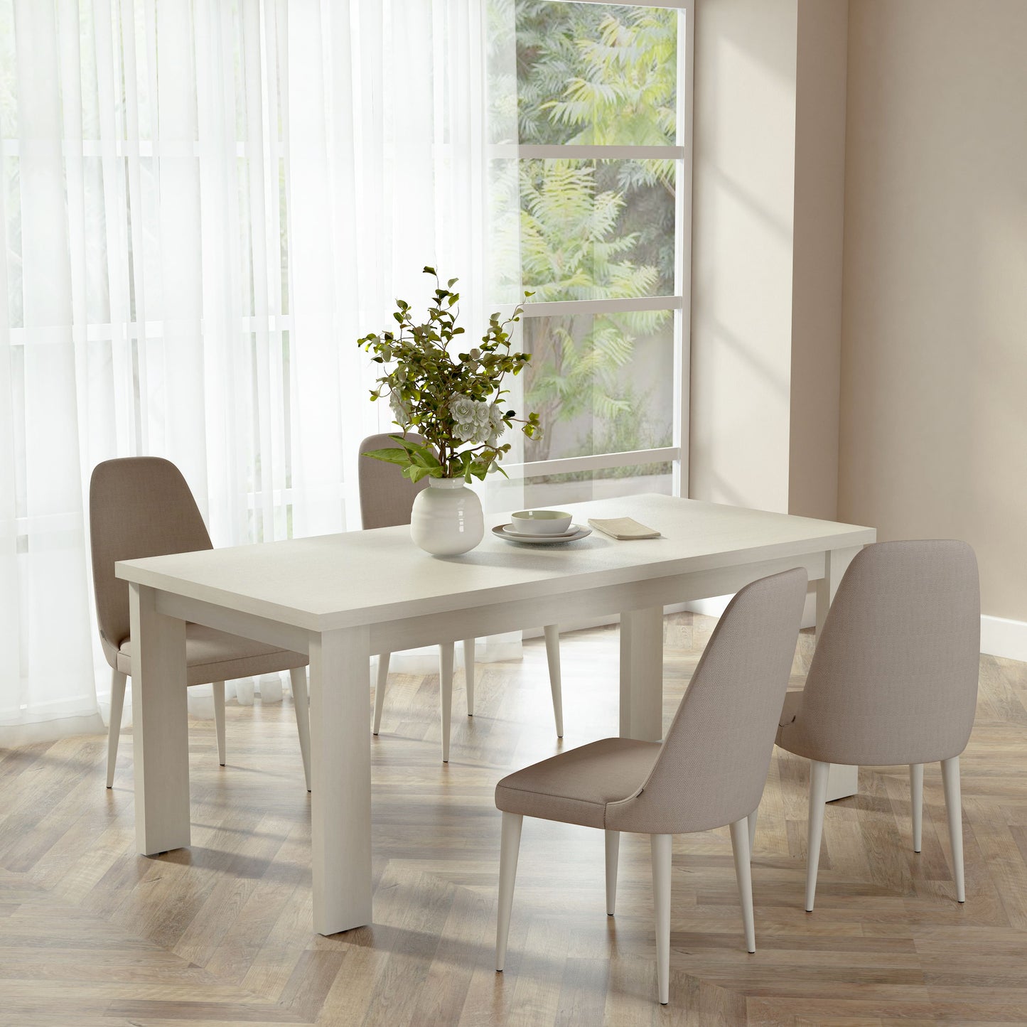 Anderson Teak Brentford Dining Table White — product image 3 of 3