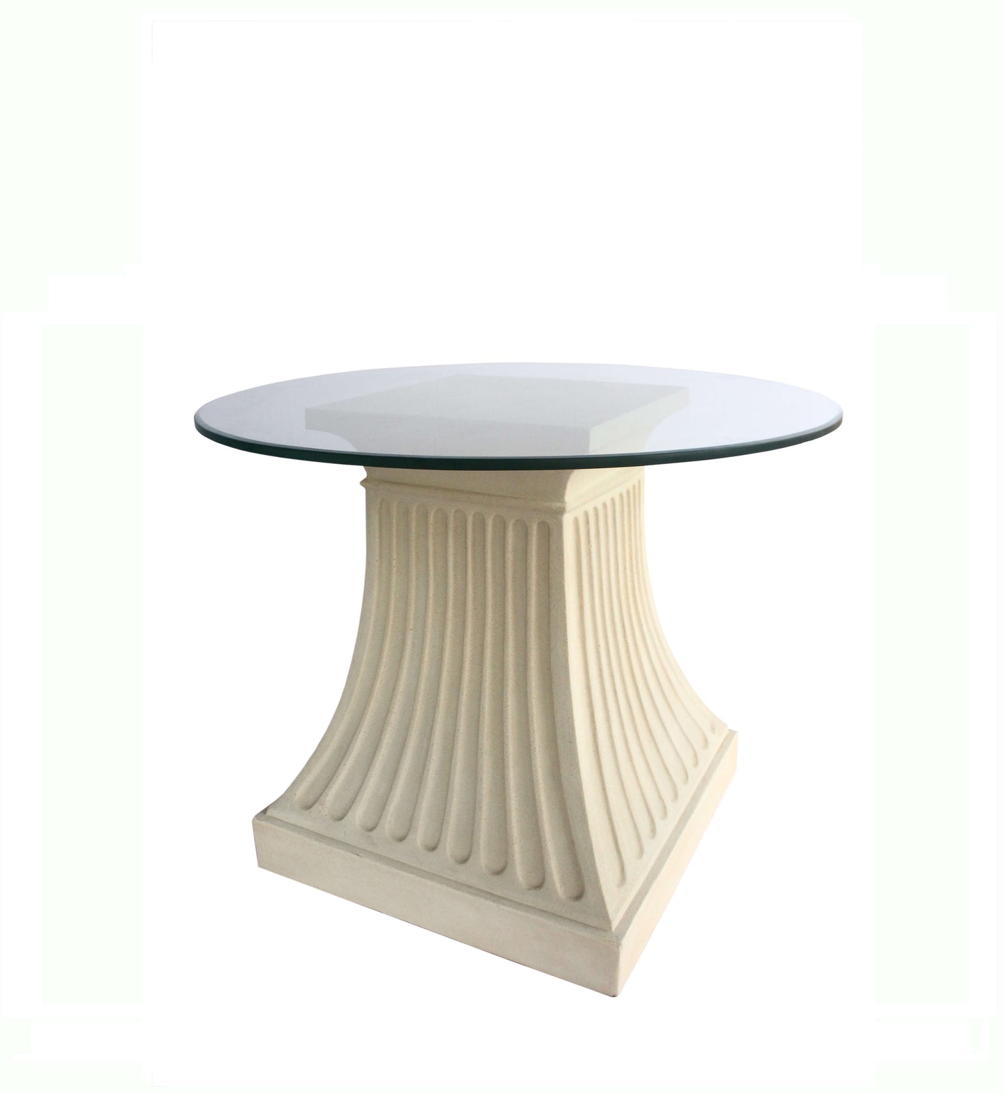 Anderson Teak Fluted 36 Inch Round Dining Table — product image 2 of 2