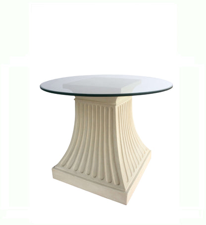 Anderson Teak Fluted 36 Inch Round Dining Table — product image 2 of 2