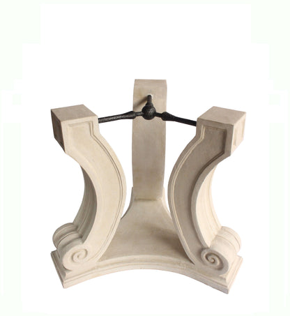 Anderson Teak Regency Cast Limestone and Glass Entry Hallway Table 42 Inch — product image 3 of 7