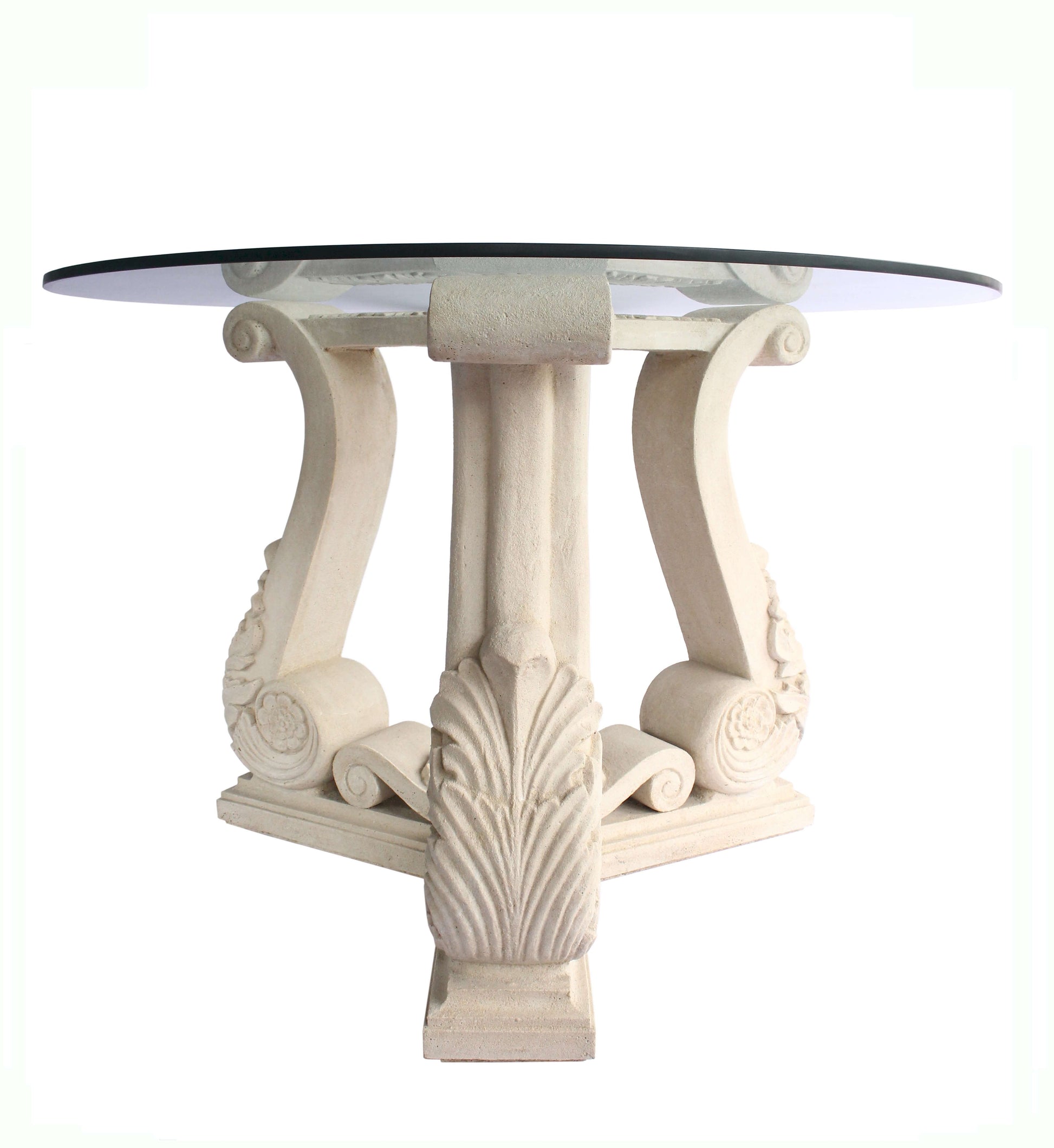 Anderson Teak Fleur 42 Inch Round Entry Hallway Table — product image 4 of 4