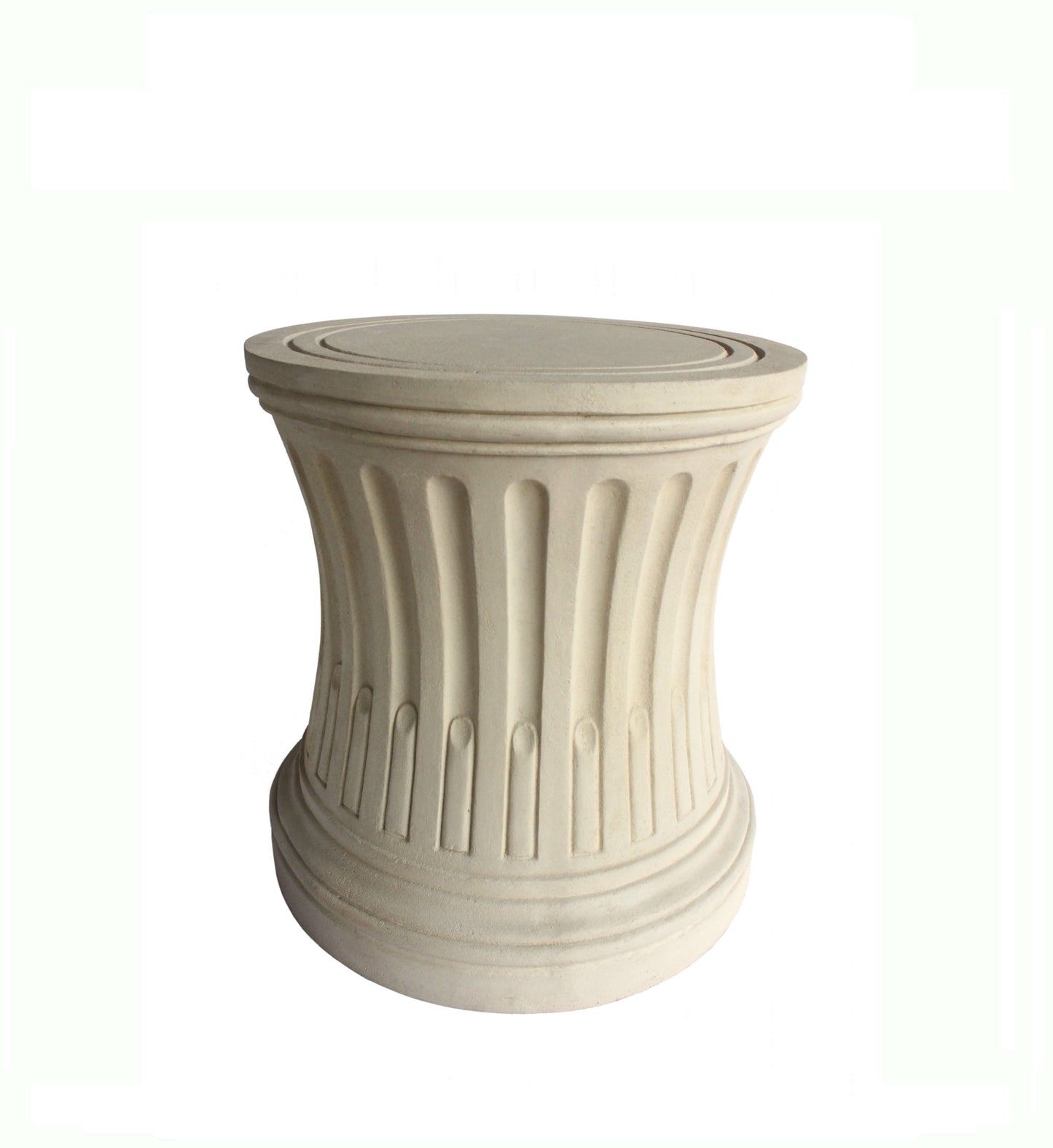 Anderson Teak Louise XVI Cast Limestone Pedestal Natural Beige — product image 1 of 1