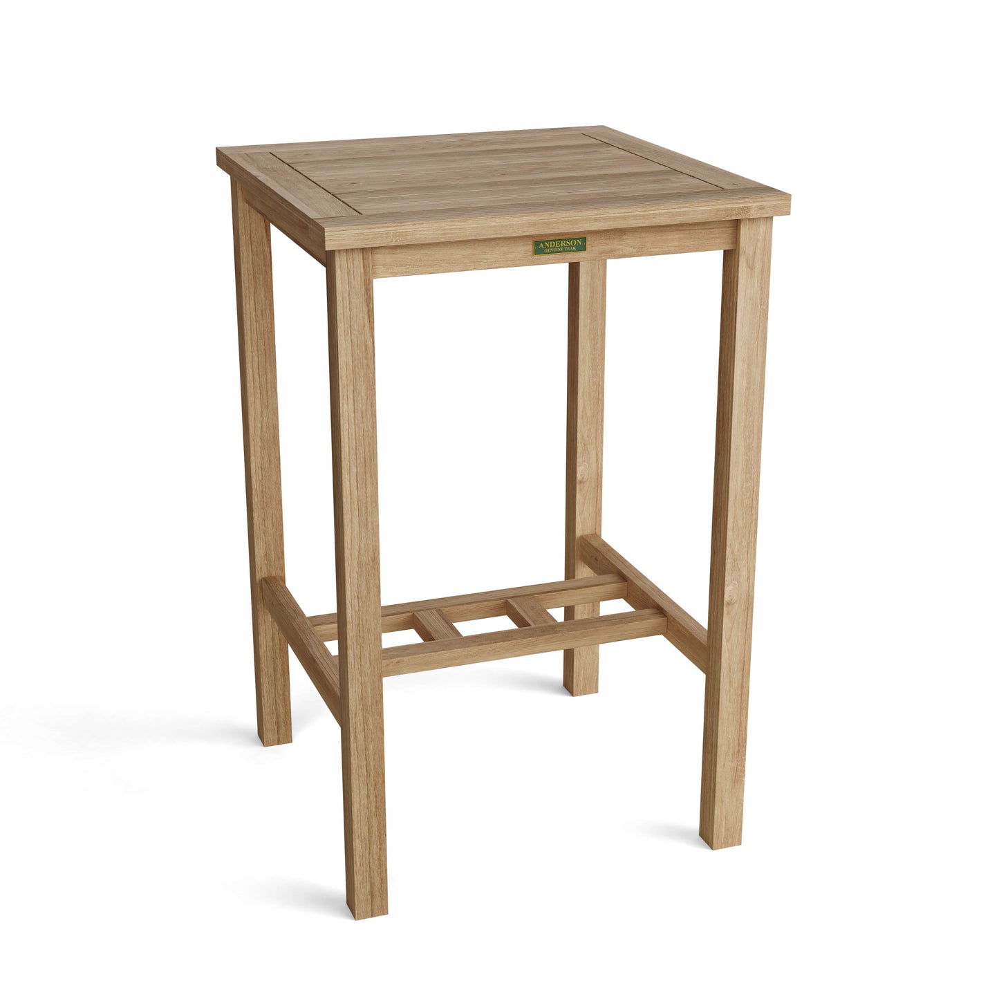 Anderson Teak Avalon 27 Inch Square Bar Table — product image 1 of 3