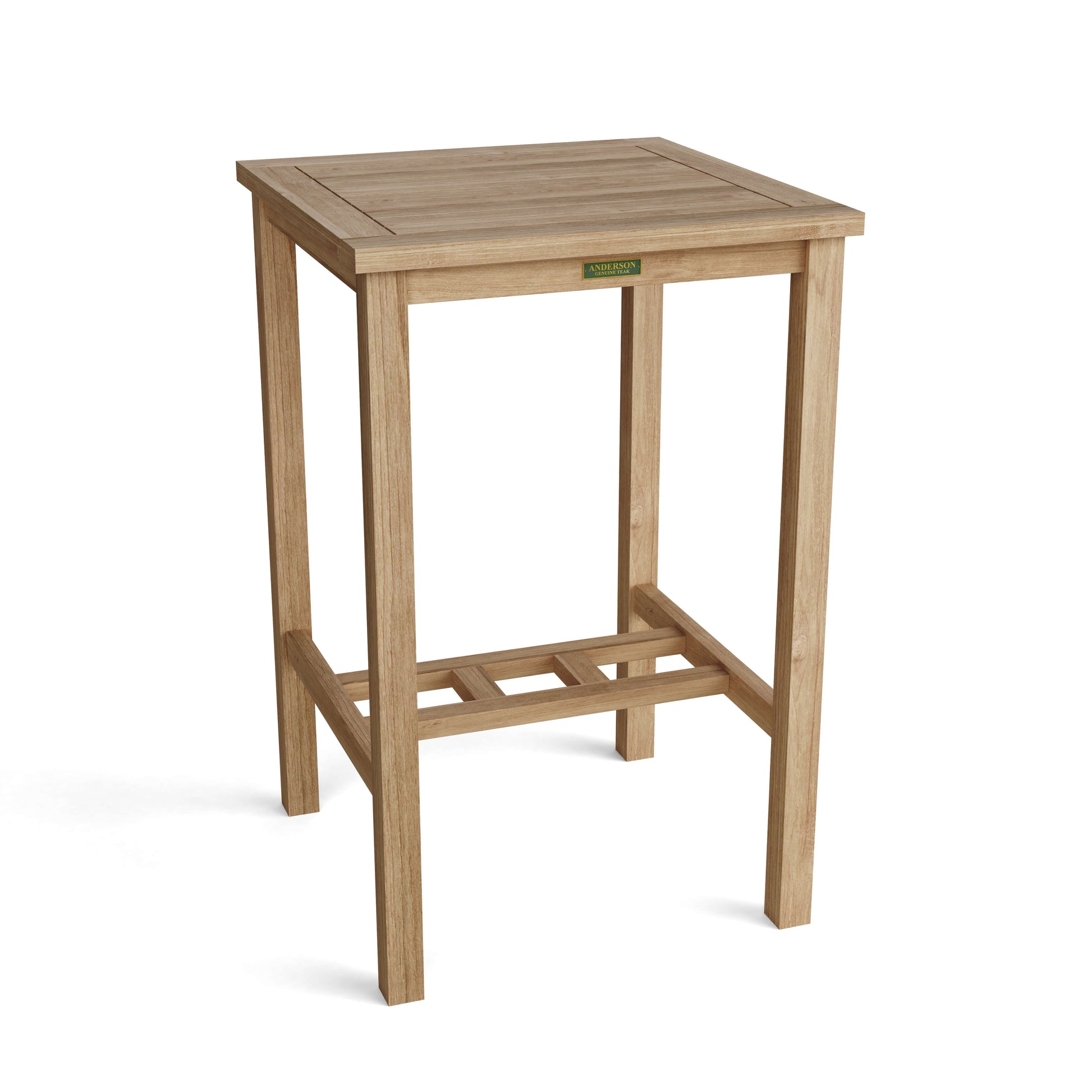 Anderson Teak Avalon 27 Inch Square Bar Table — product image 1 of 3