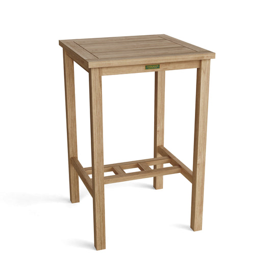 Anderson Teak Avalon 27 Inch Square Bar Table — product image 1 of 3