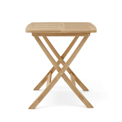 Anderson Teak Windsor 24 in Square Picnic Folding Table — product image 2 of 5