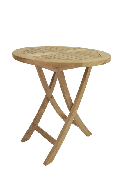Anderson Teak Bahama 27 inch Round Bistro Folding Table — product image 4 of 5