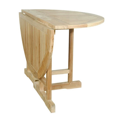 Anderson Teak Butterfly 47-Inch Round Folding Table — product image 2 of 5