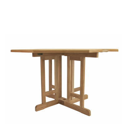 Anderson Teak Butterfly 47 in Octagonal Folding Dining Table — product image 2 of 7