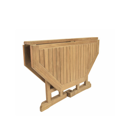 Anderson Teak Butterfly 47 in Octagonal Folding Dining Table — product image 4 of 7