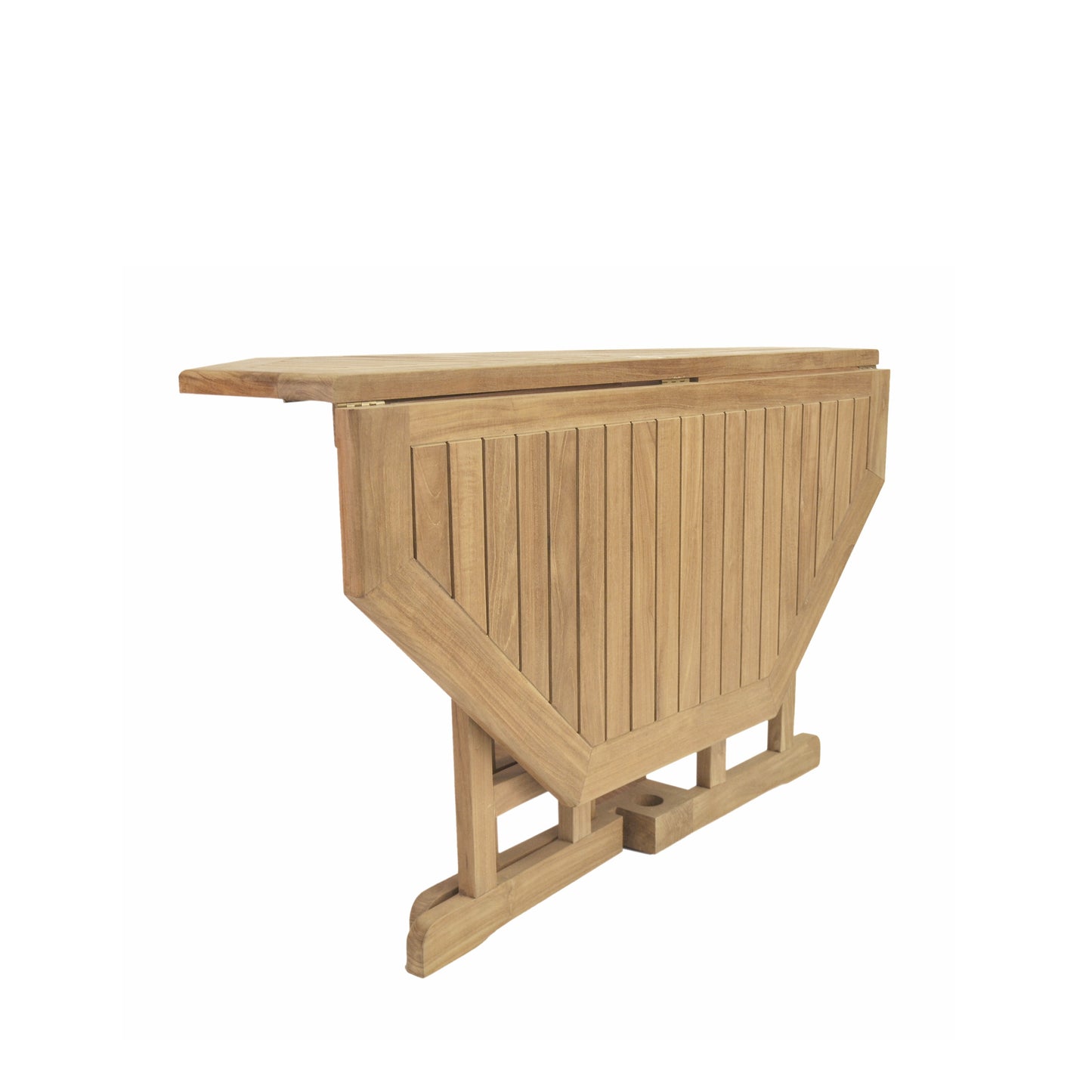 Anderson Teak Butterfly 47 in Octagonal Folding Dining Table — product image 5 of 7