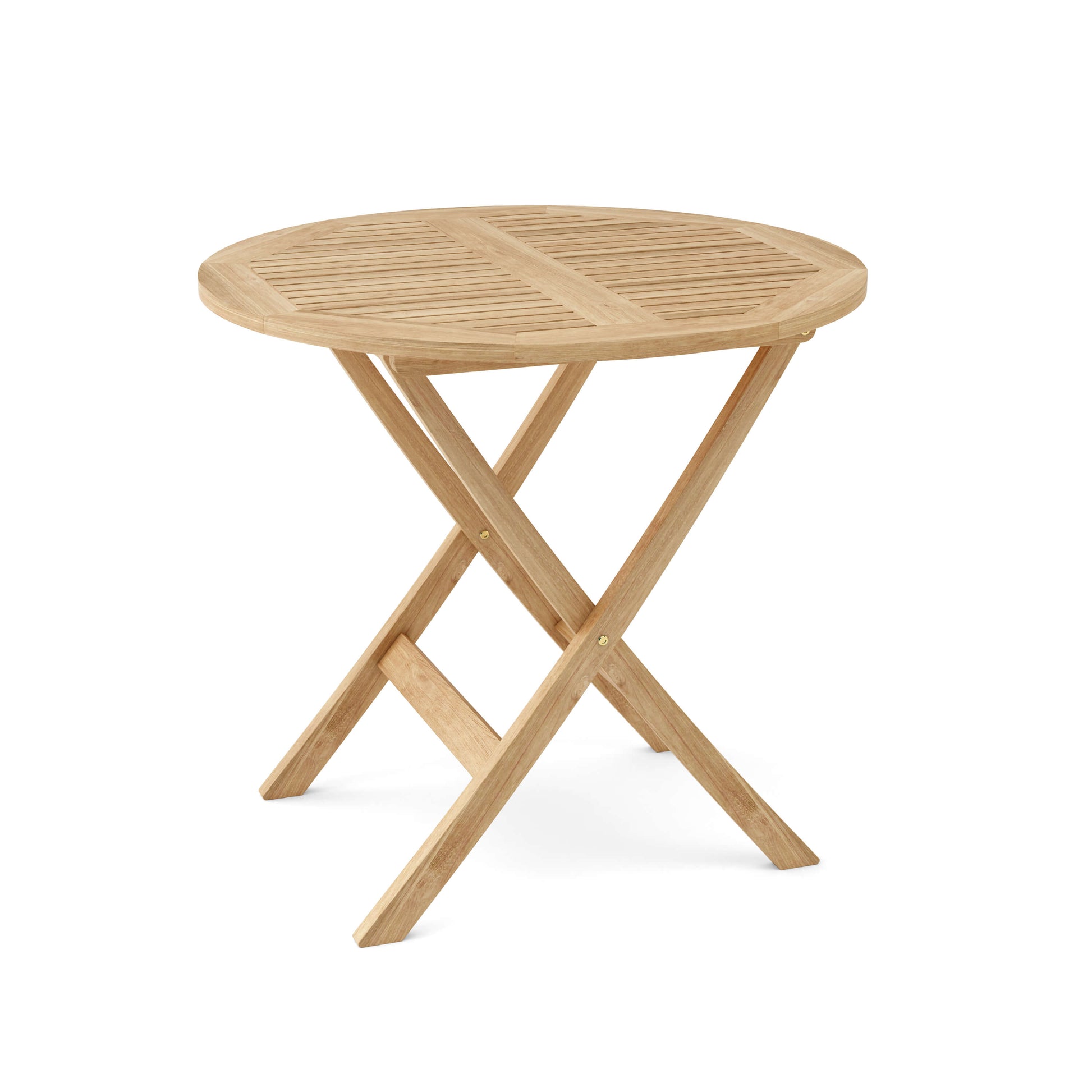 Anderson Teak Chester 32 in Round Folding Picnic Table — product image 1 of 6