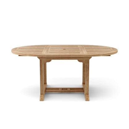 Anderson Teak Bahama 71 in Oval Extension Table Extra Thick Wood — product image 1 of 5