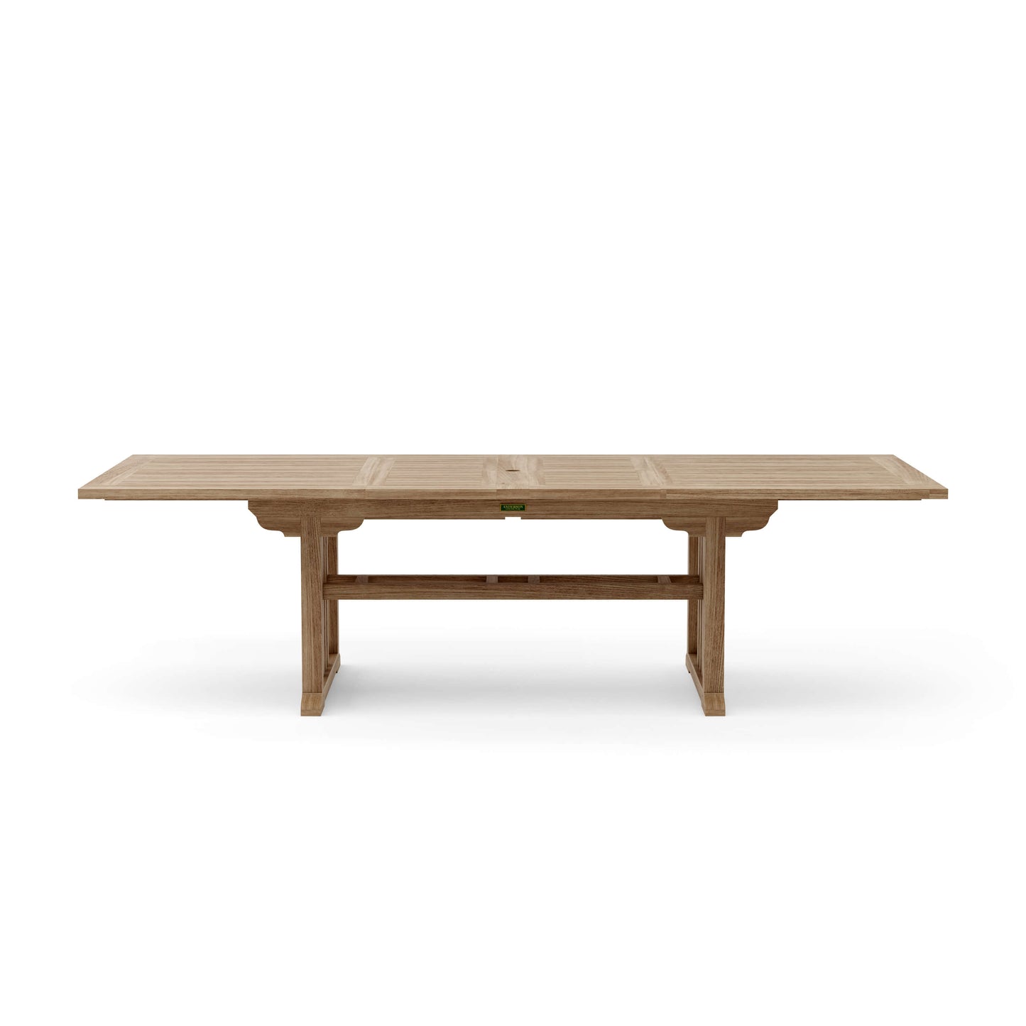 Anderson Teak Sahara 106 in Rectangular Double Extension Table — product image 1 of 5