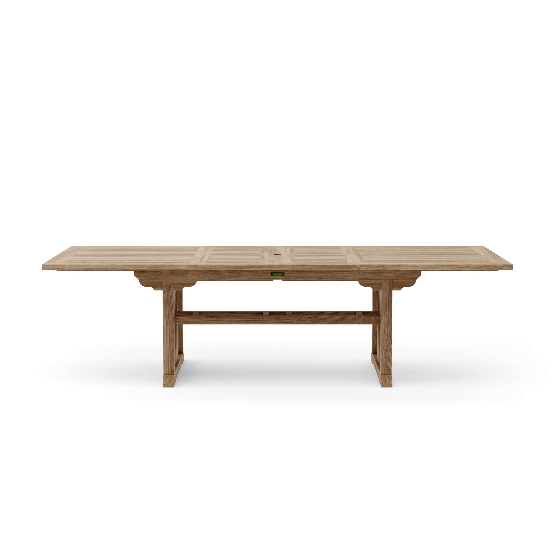 Anderson Teak Sahara 106 in Rectangular Double Extension Table — product image 1 of 5