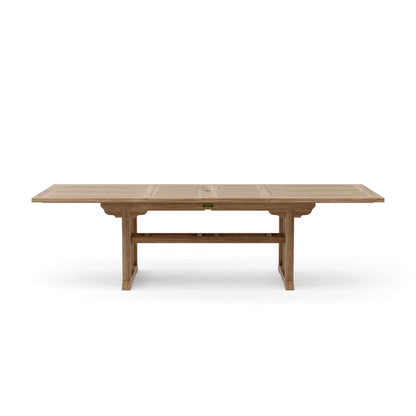 Anderson Teak Sahara 106 in Rectangular Double Extension Table — product image 1 of 5