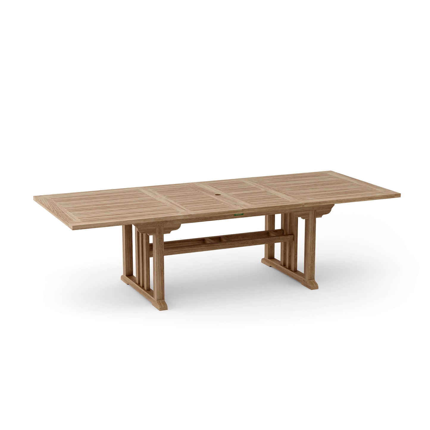 Anderson Teak Sahara 106 in Rectangular Double Extension Table — product image 3 of 5