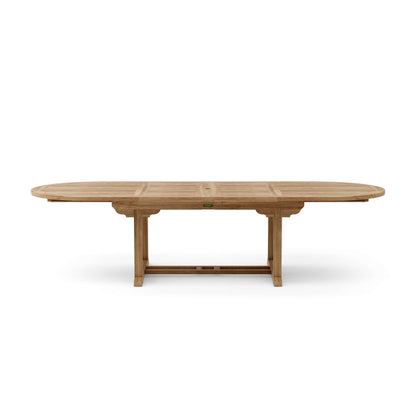 Anderson Teak Bahama 117 in Oval Double Extension Table — product image 1 of 5