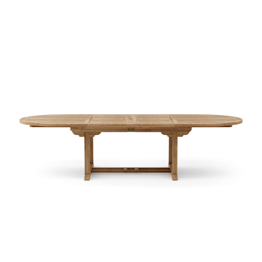 Anderson Teak Bahama 117 in Oval Double Extension Table — product image 1 of 5