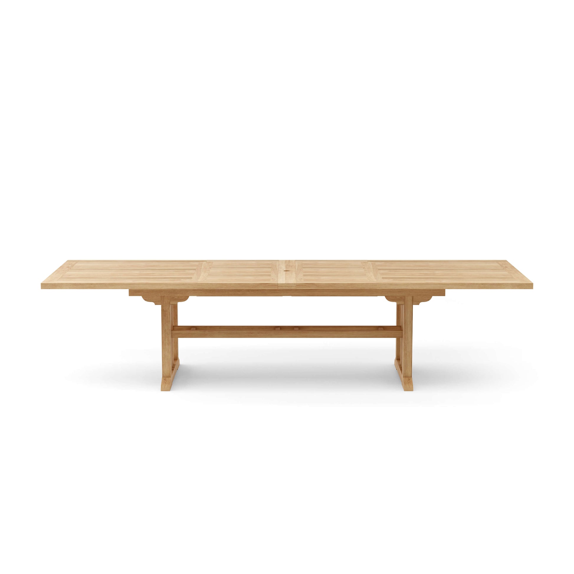 Anderson Teak Sahara 126 in Rectangular Double Extension Table — product image 1 of 5