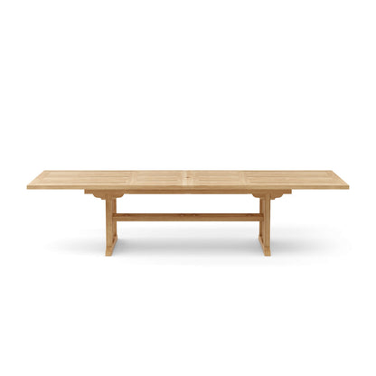 Anderson Teak Sahara 126 in Rectangular Double Extension Table — product image 1 of 5