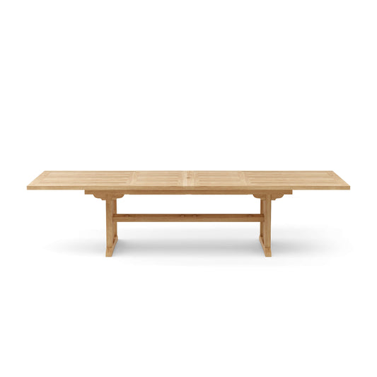 Anderson Teak Sahara 126 in Rectangular Double Extension Table — product image 1 of 5