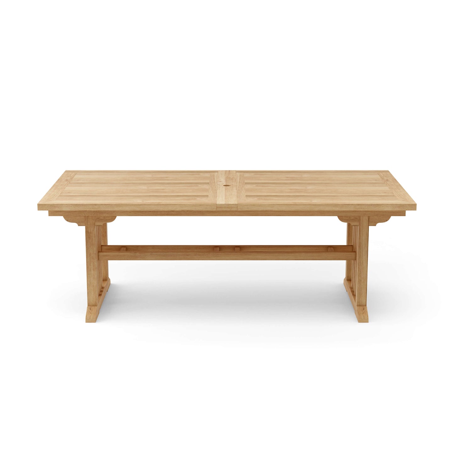 Anderson Teak Sahara 126 in Rectangular Double Extension Table — product image 4 of 5