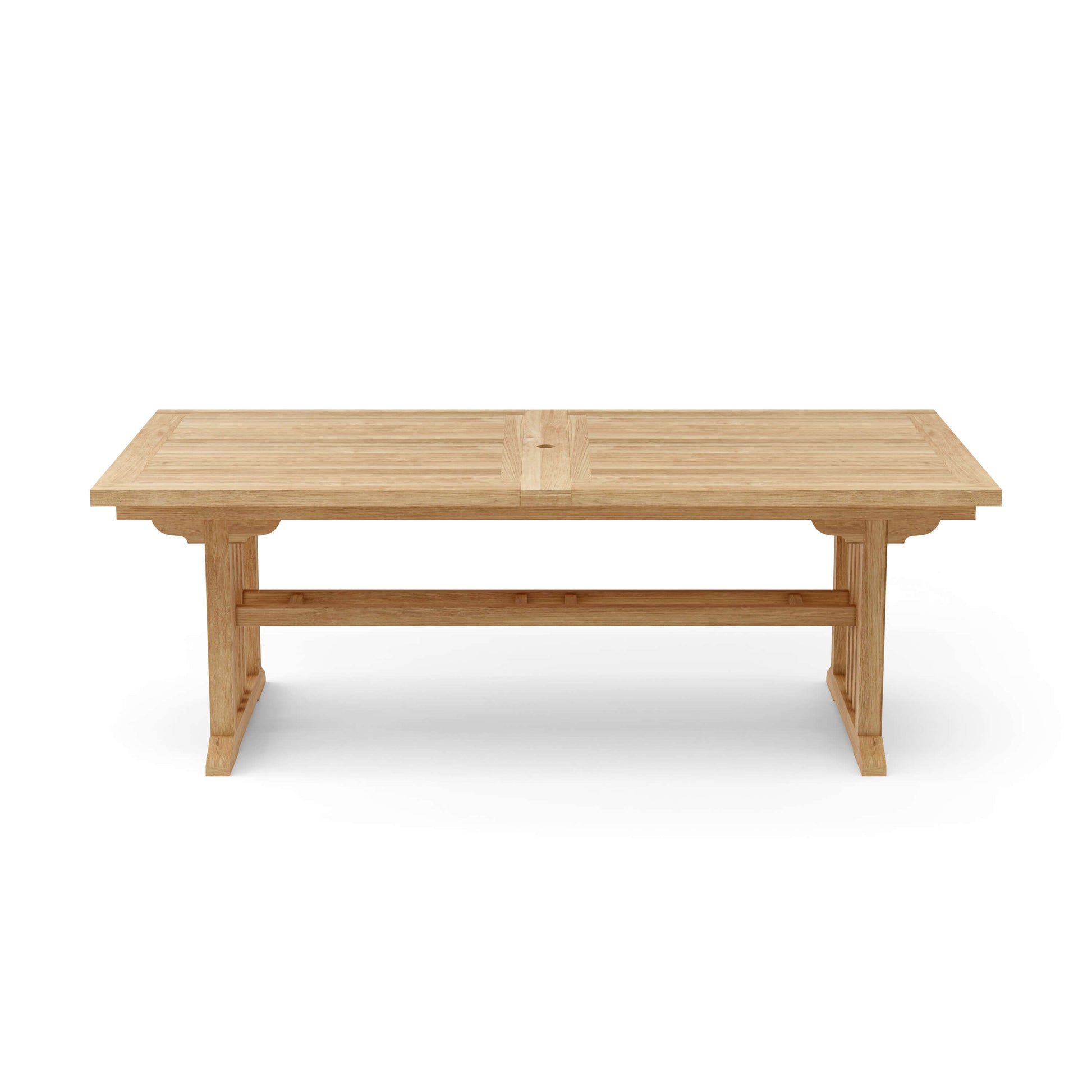 Anderson Teak Sahara 126 in Rectangular Double Extension Table — product image 4 of 5