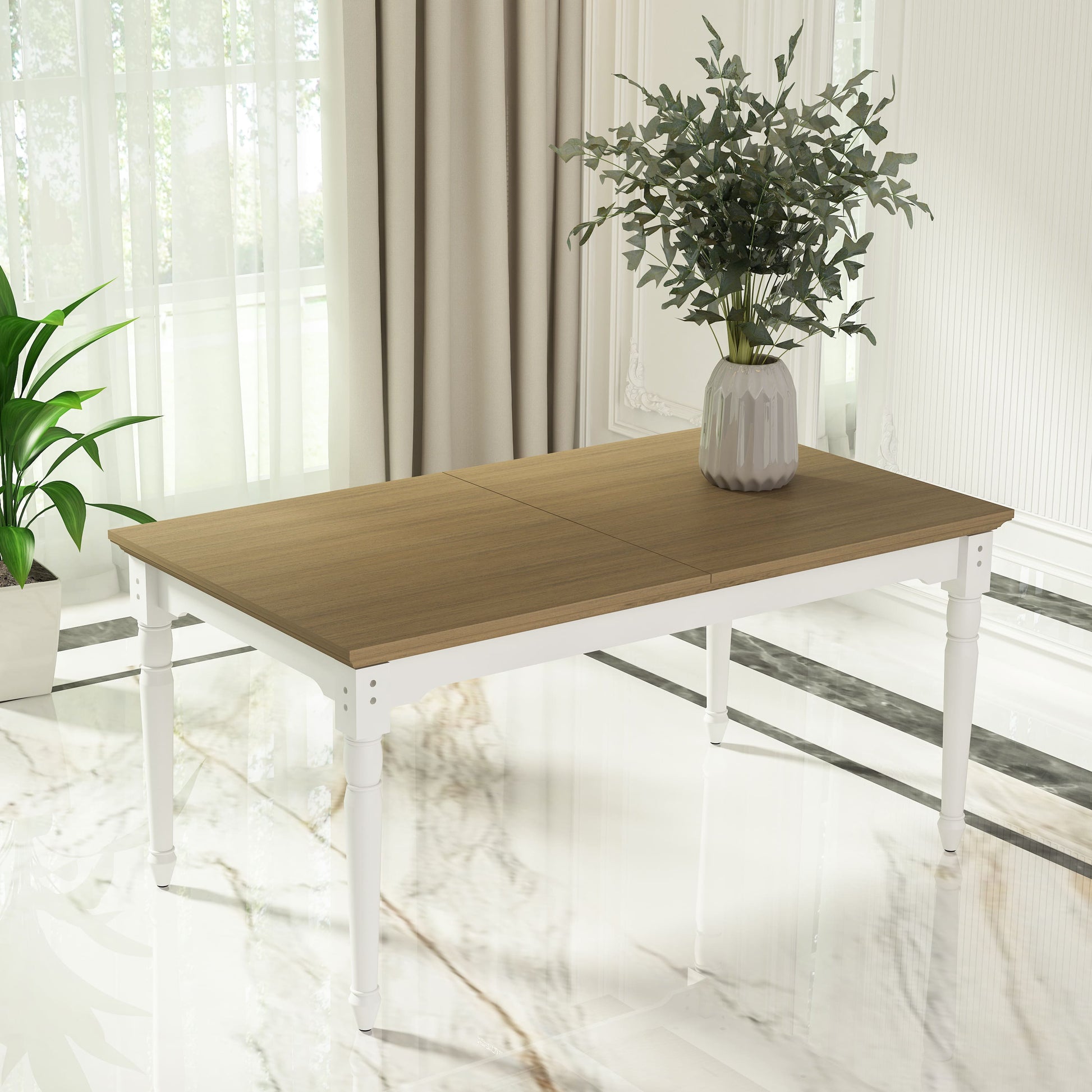 Anderson Teak Chenon Extension Dining Table — product image 1 of 3