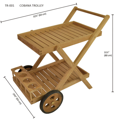 Anderson Teak Cobana Serving Trolley — product image 5 of 5