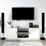 Anderson Teak Ashley 63 in TV Stand with Storage Cabinets