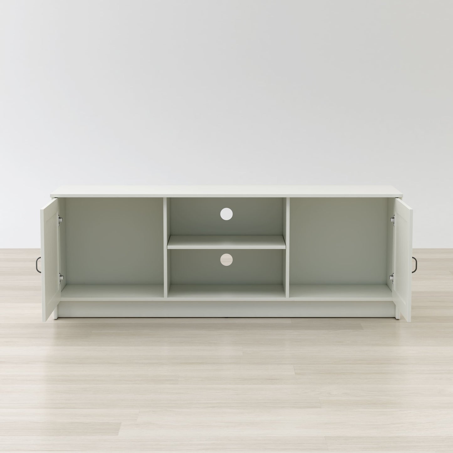 Anderson Teak Ashley 63 in TV Stand with Storage Cabinets — product image 6 of 7