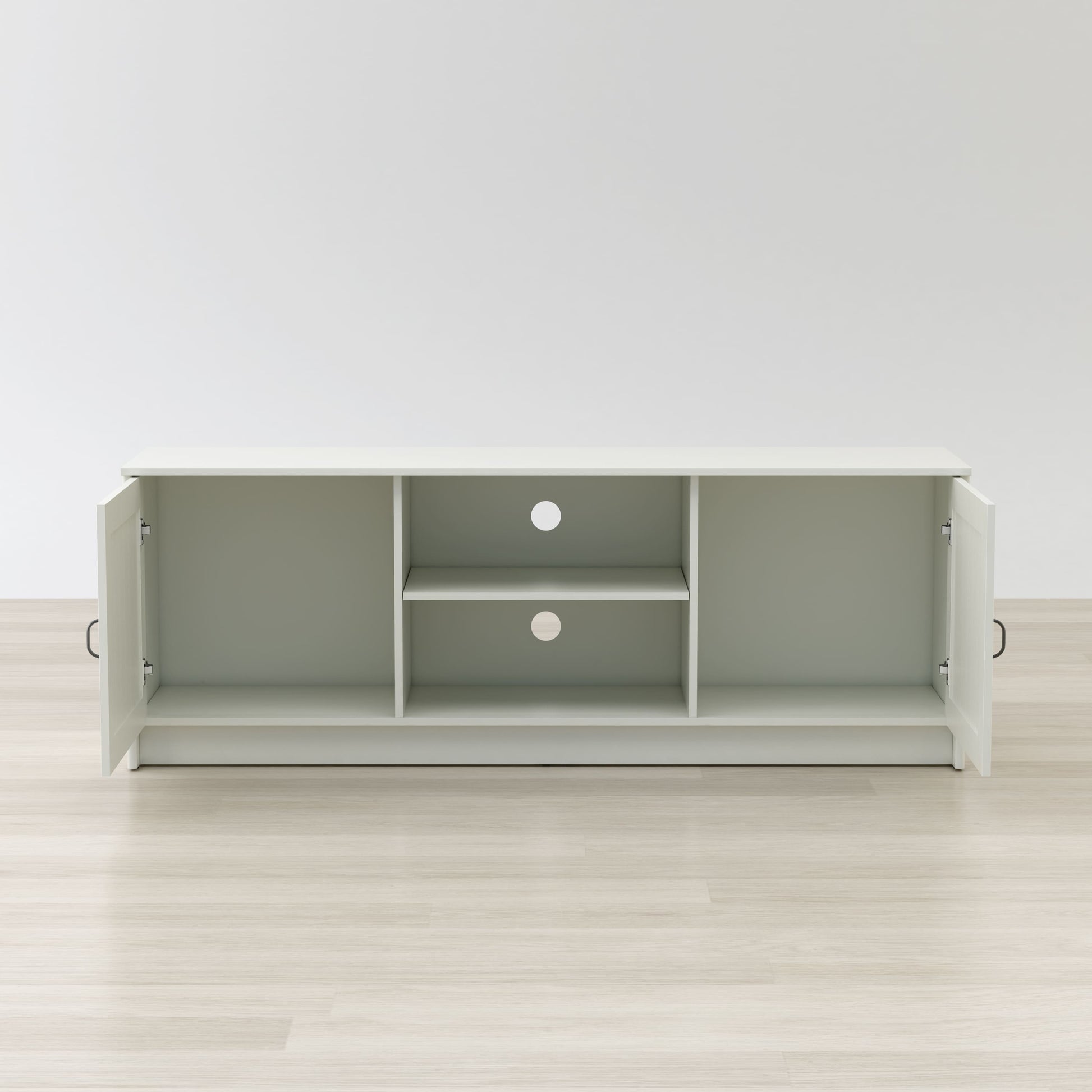 Anderson Teak Ashley 63 in TV Stand with Storage Cabinets — product image 6 of 7