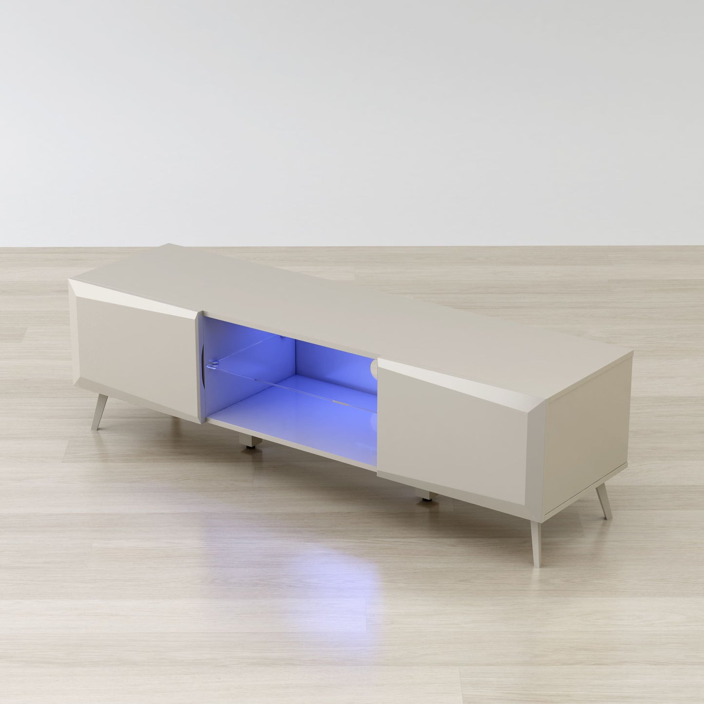 Anderson Teak Altus 59 in TV Stand with Storage Cabinets — product image 5 of 6