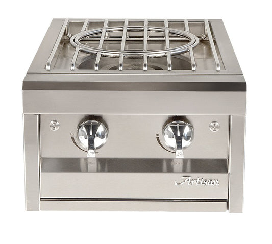 Artisan ARTP-18PB 18" power burner, front view with controls