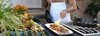 Cooking with the Artisan ARTP-18PB 18" built-in power burner
