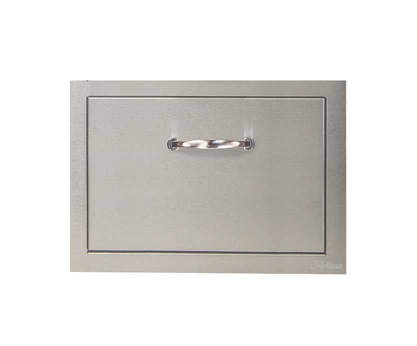 Artisan Professional 24" single drawer ARTP-DR-24SC in stainless steel, front view