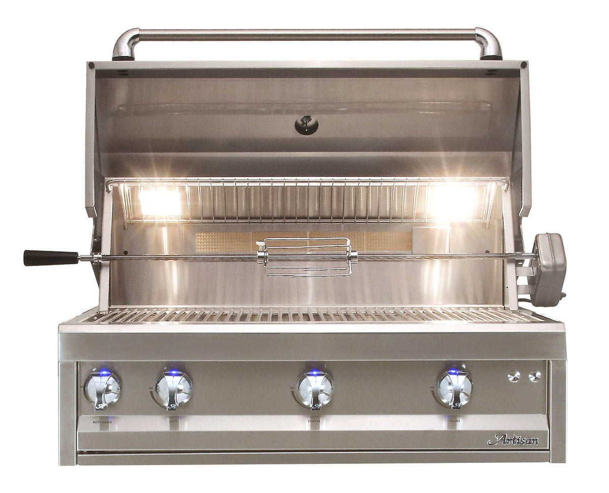 Artisan Professional 36" built-in gas grill, alternate product view