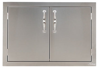 Artisan Professional double access doors in 304 stainless steel, front view